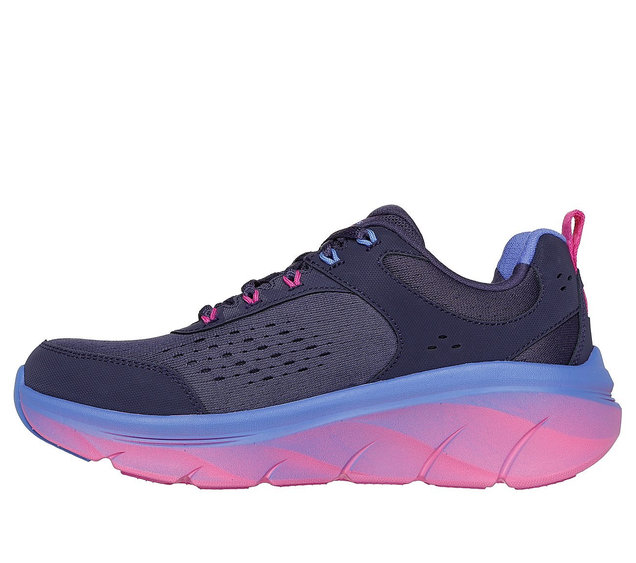 D'LUX WALKER 2.0-NEON SITES, PURPLE MULTI Footwear Left View