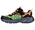 DINO-LIGHTS, BLACK/ORANGE Footwear Left View