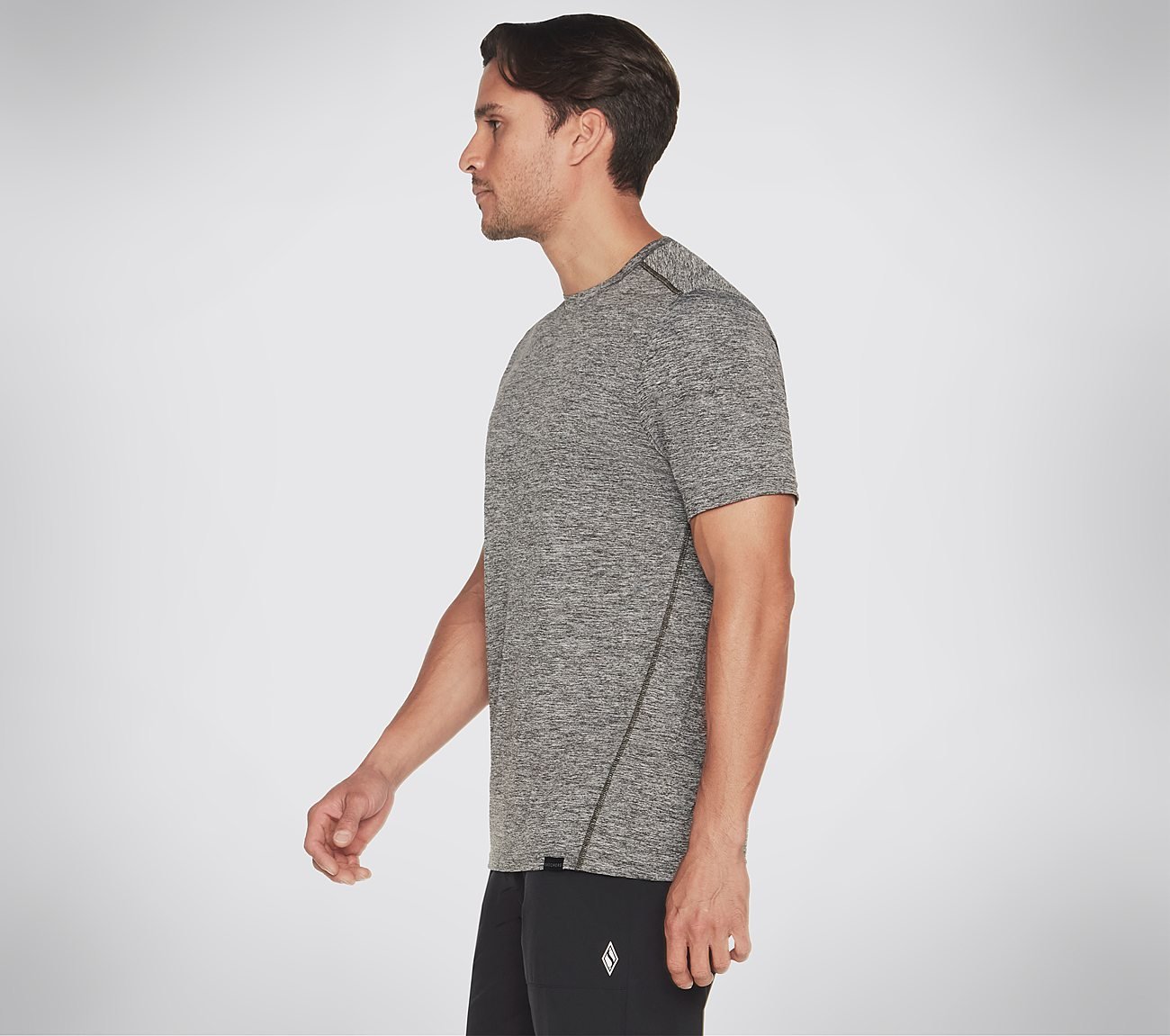 GODRI CHARGE T-SHIRT, CCHARCOAL Apparels Right View