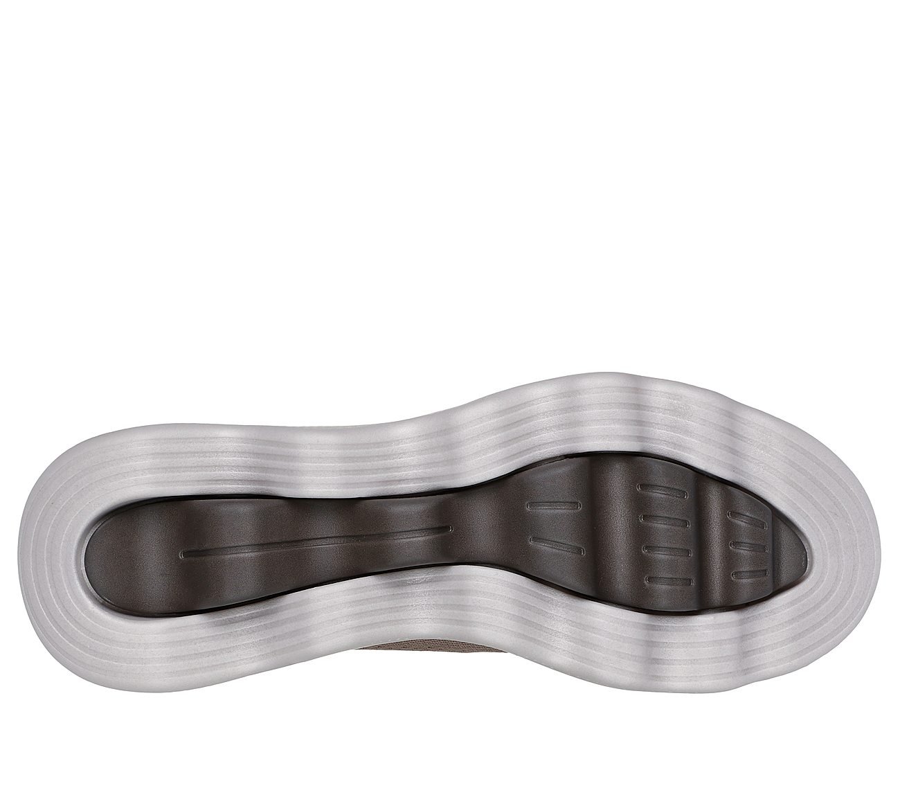 GO WALK MASSAGE FIT - CURRENT, KKHAKI Footwear Bottom View