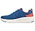 GO RUN ELEVATE, BLUE/ORANGE Footwear Left View
