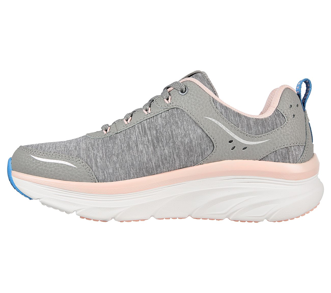 D'LUX WALKER-COOL GROOVE, GREY/PINK Footwear Left View