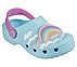 HEART CHARMER-RADIANT RAINBOW, BLUE/MULTI Footwear Right View