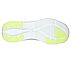 GLIDE-STEP SWIFT - TURNTIDE, GREY/LIME Footwear Bottom View