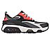 SKECH-AIR EXTREME V2, BLACK/RED Footwear Right View