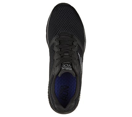 GO RUN 400, BBLACK Footwear Top View