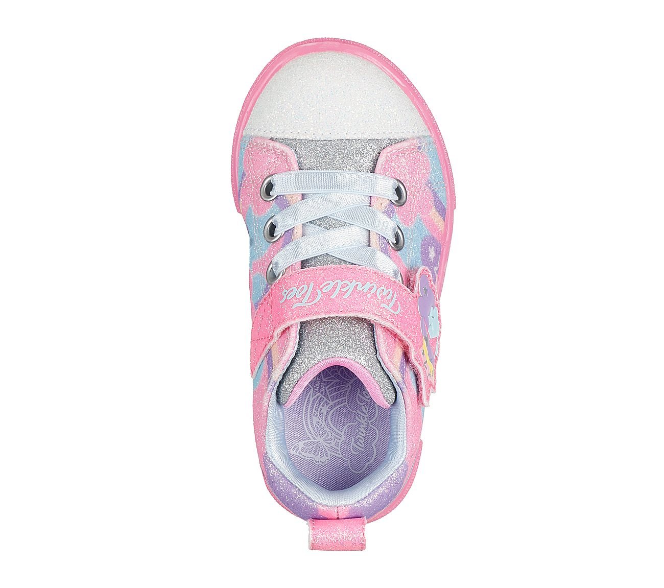 TWINKLE SPARKS ICE 2.0 - SHIM, PINK/MULTI Footwear Top View