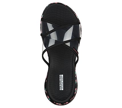 ON-THE-GO 600 - RAWRR, BLACK/MULTI Footwear Top View