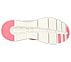 GO RUN GLIDE-STEP FLEX - SKYL, ROSE Footwear Bottom View