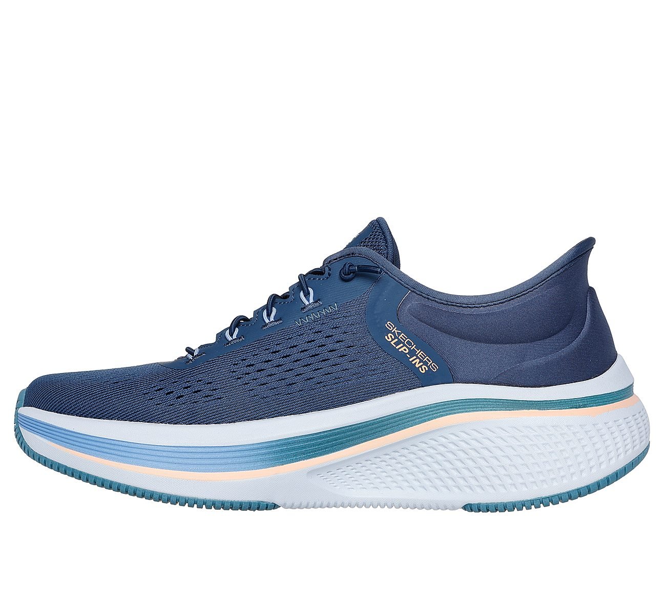 GO RUN ELEVATE 2.0 - BANYAN, NAVY/TEAL Footwear Left View