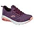 SKECH-AIR EXTREME-EASY MOVE, PLUM Footwear Lateral View