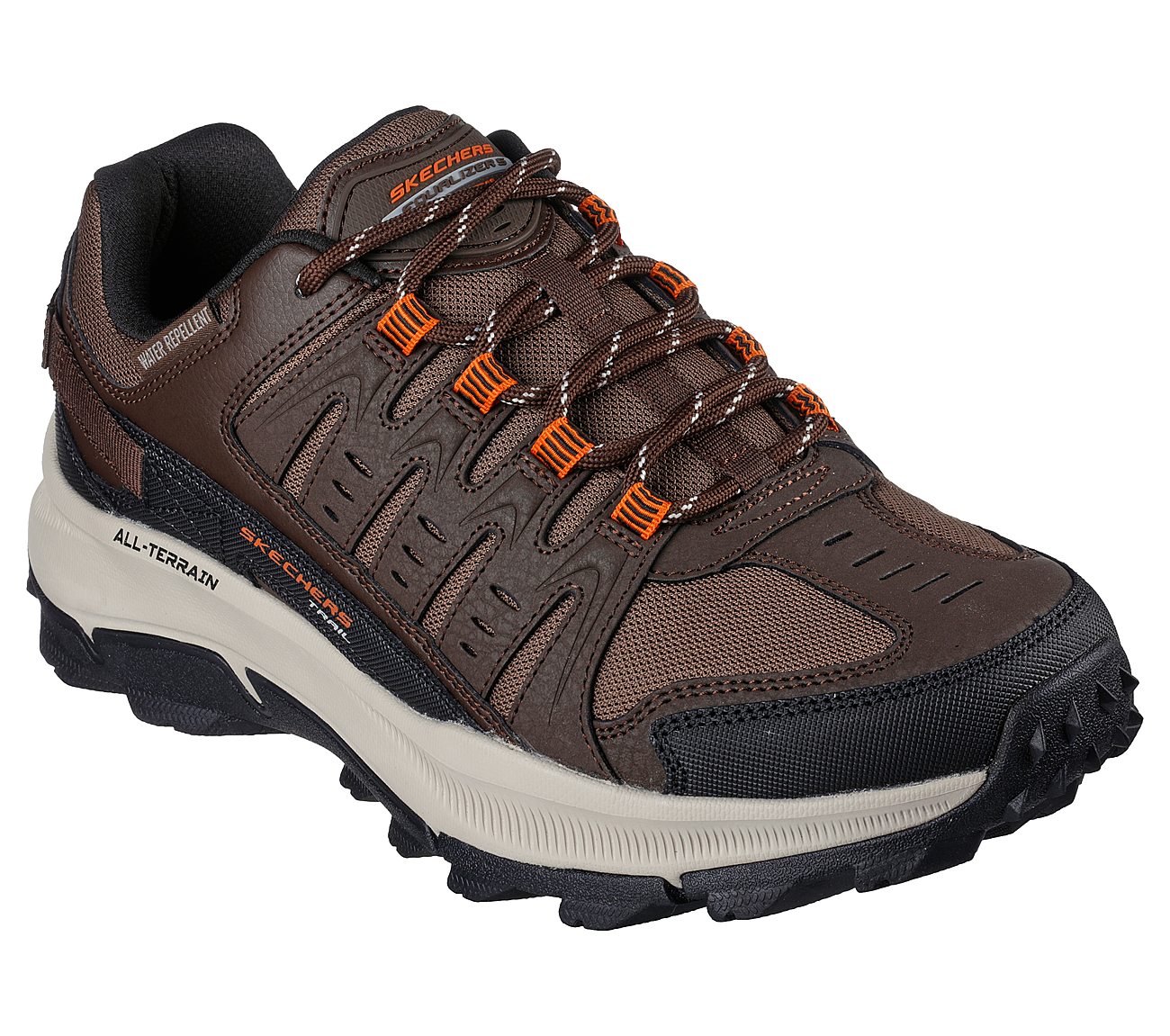 EQUALIZER 5.0 TRAIL - SOLIX, BROWN/ORANGE Footwear Right View