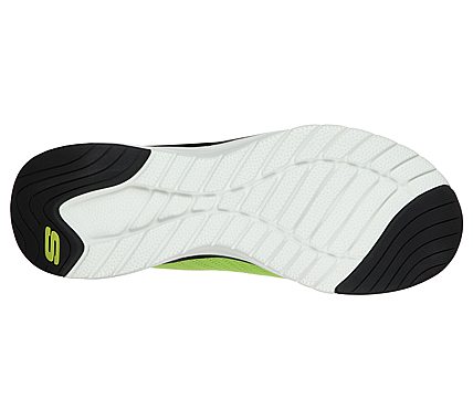 ULTRA GROOVE - TEMPLAR, BLACK/LIME Footwear Bottom View