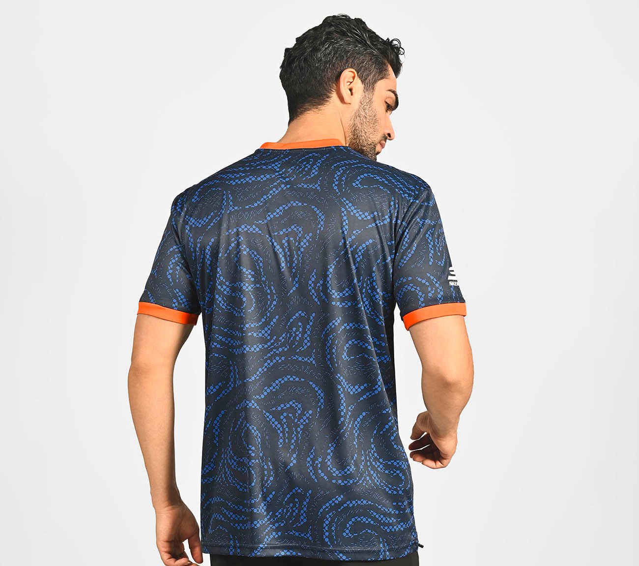 AIPA PICKLEBALL T-SHIRT, NAVY