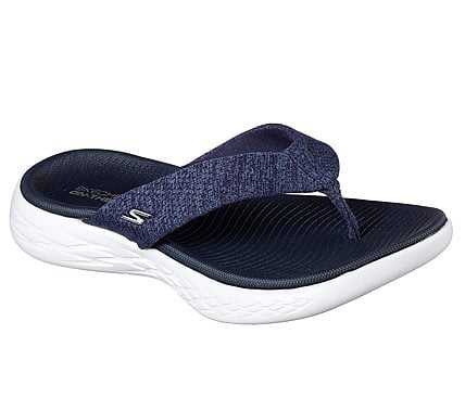 skechers go go max flip flops