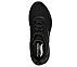 GO WALK ARCH FIT - TERRA, BBLACK Footwear Top View