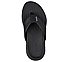 GO CONSISTENT SANDAL-SYNTHWAV, BBLACK Footwear Top View