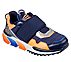 SKECH-JETZ - VEZOW, NAVY/ORANGE Footwear Lateral View