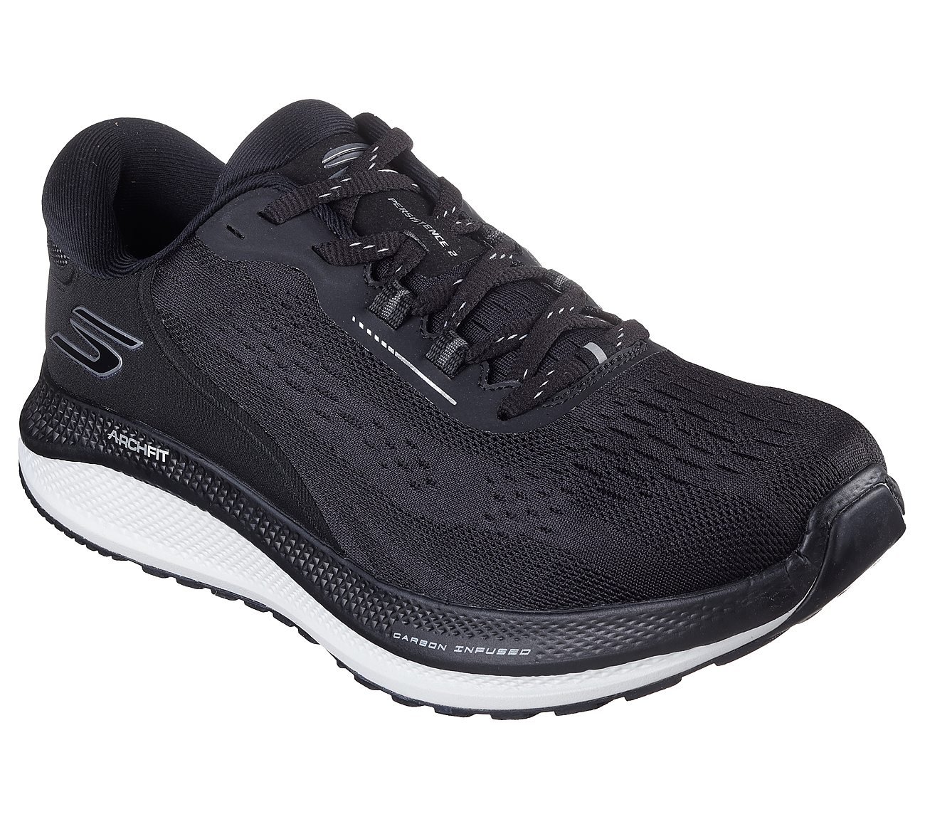 GO RUN PERSISTENCE 2, BBBBLACK Footwear Right View