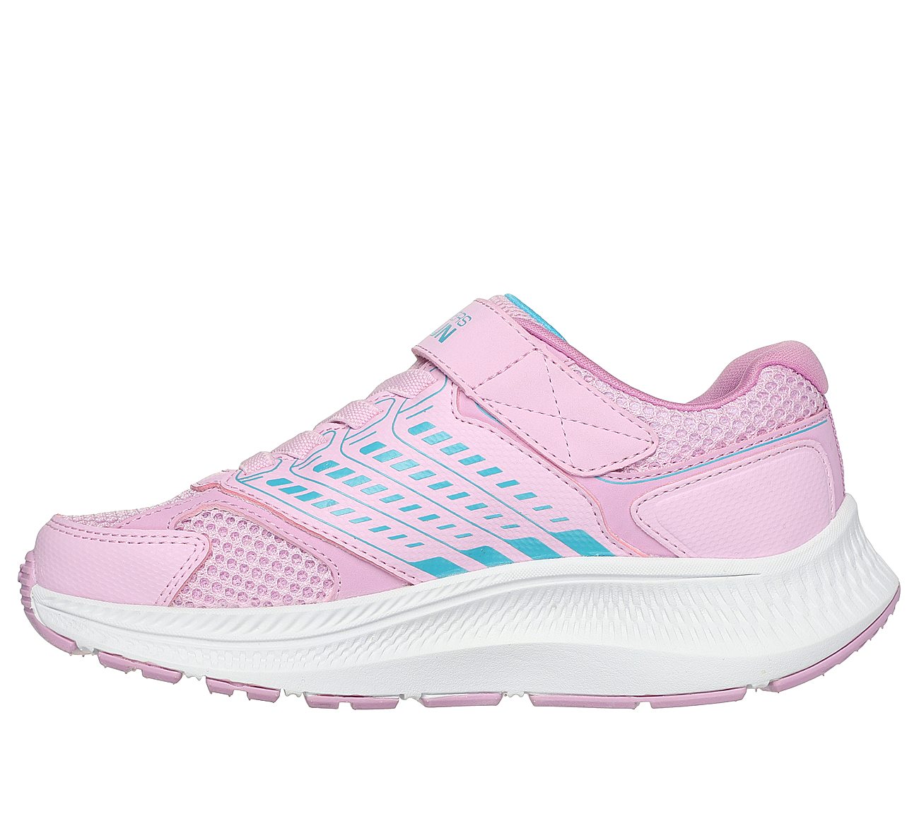 GO RUN CONSISTENT 2.0 - RUNNI, PINK/BLUE Footwear Left View