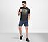 MENS WOVEN PERFORMANCE SHORTS, NAVY