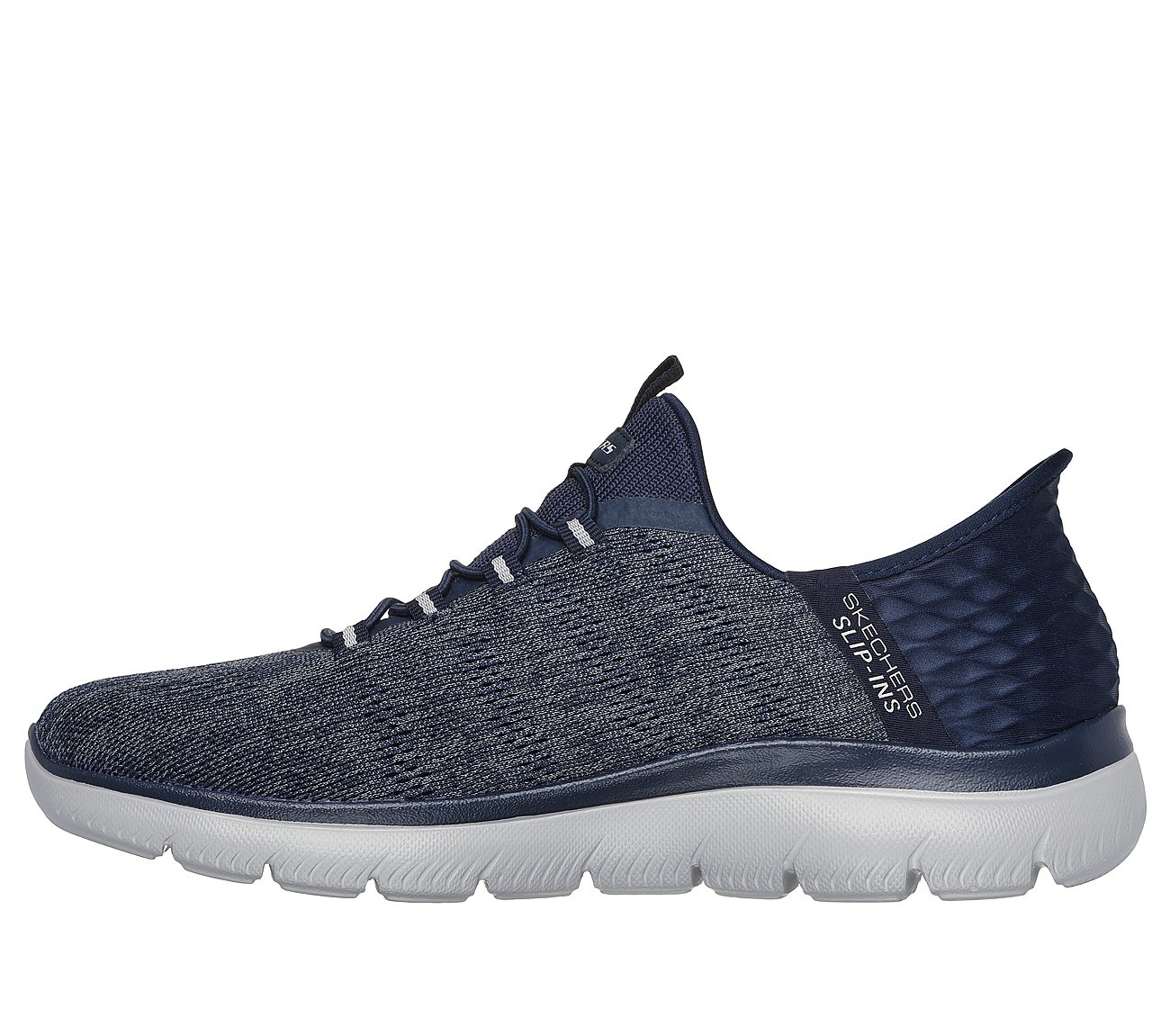 Skechers Slip-ins: Summits - Key Pace, NVY Footwear Left View