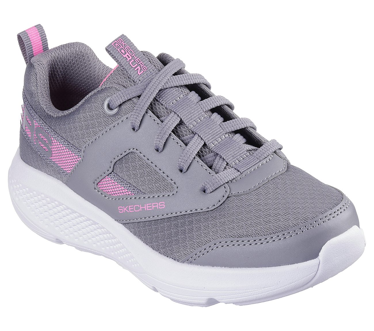 GO RUN ELEVATE - SPECTACULAR, GRAY Footwear Right View