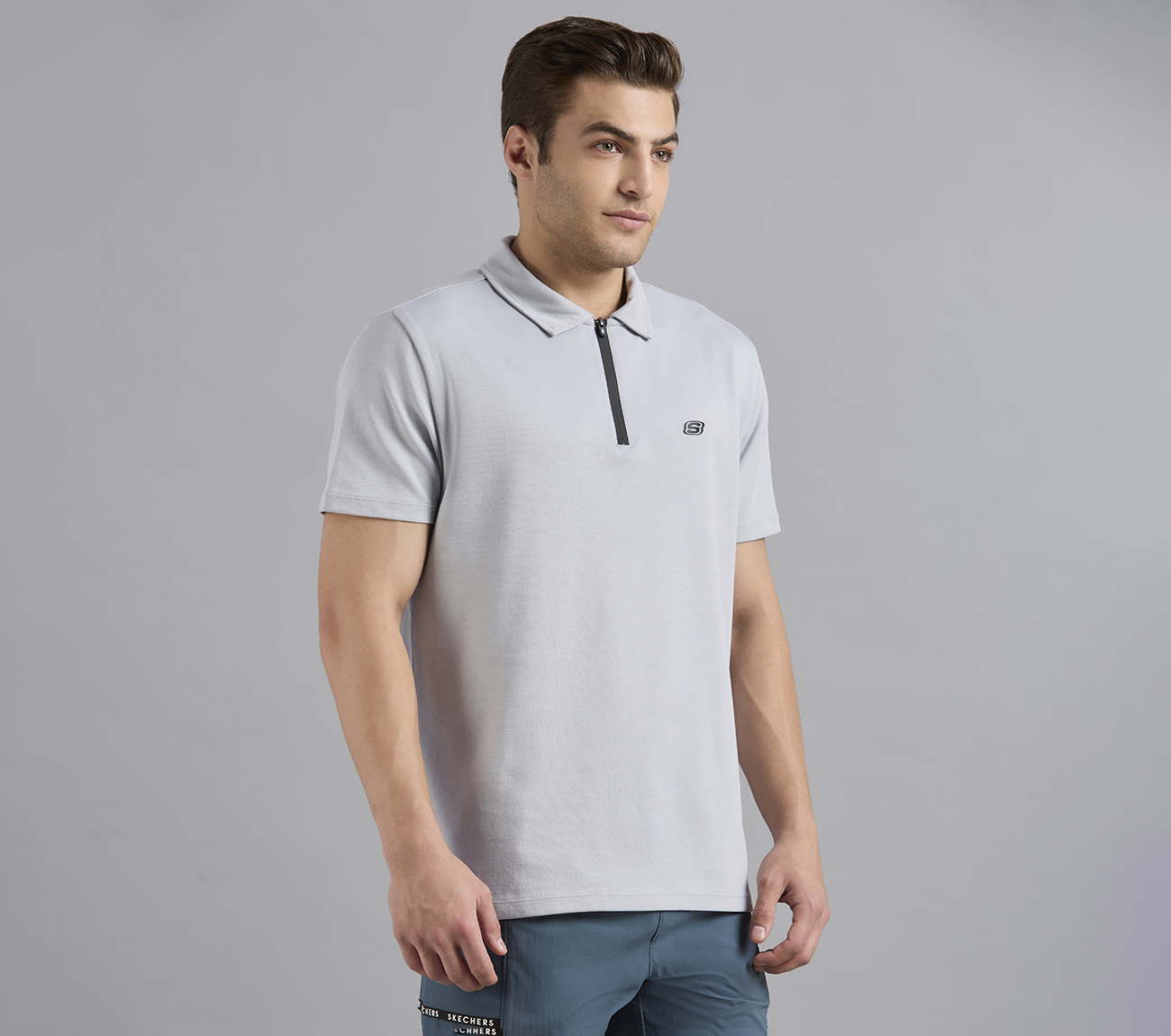 OVERSIZED FLOCK BRANDING POLO,  Apparel Bottom View