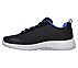 DYNAMIGHT- TURBO DASH, BLACK/ROYAL Footwear Left View