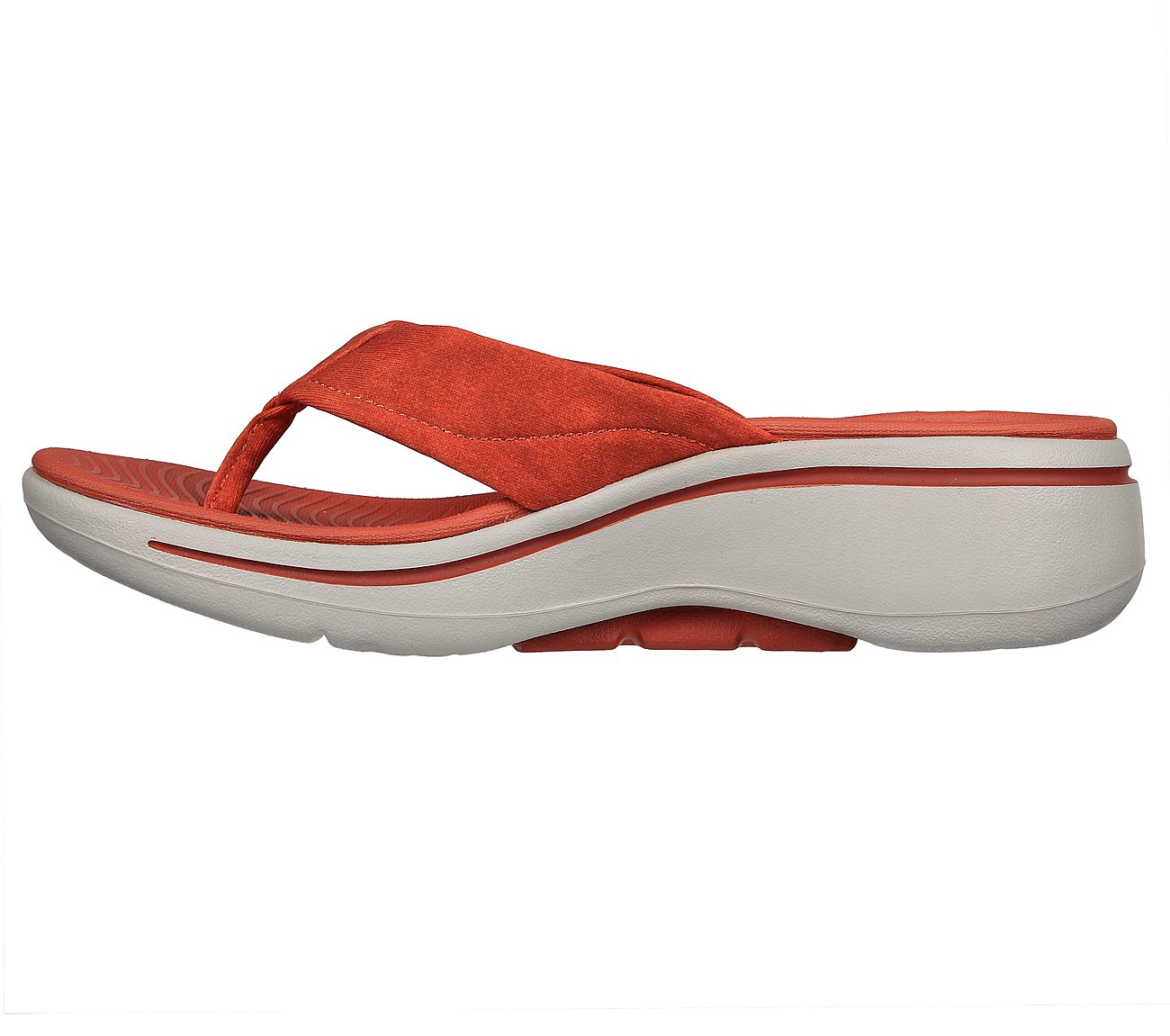 GO WALK ARCH FIT SANDAL - AST, RRUST Footwear Left View