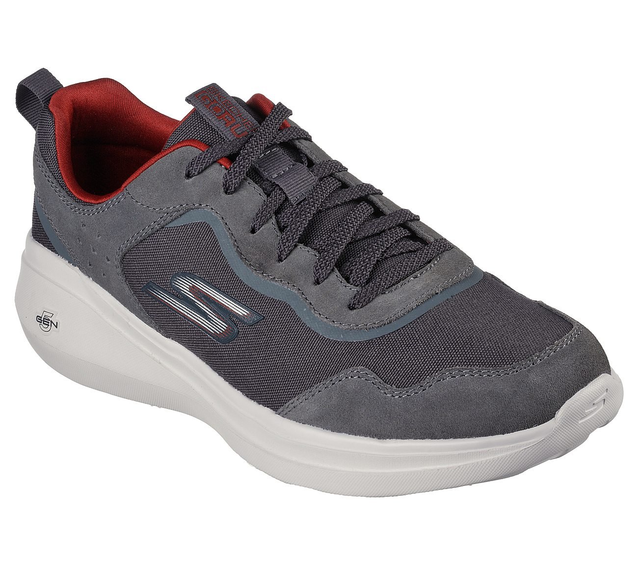 GO RUN FAST - HURTLING, CCHARCOAL Footwear Lateral View