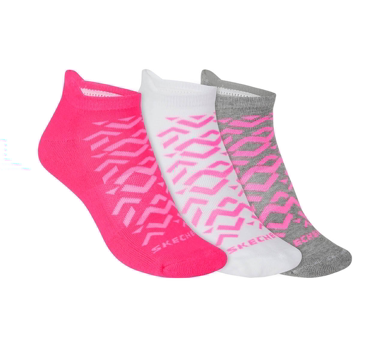 3 Pack WOMENS HALF TERRY ANKLE SOCKS, MMULTI Accessories Lateral View
