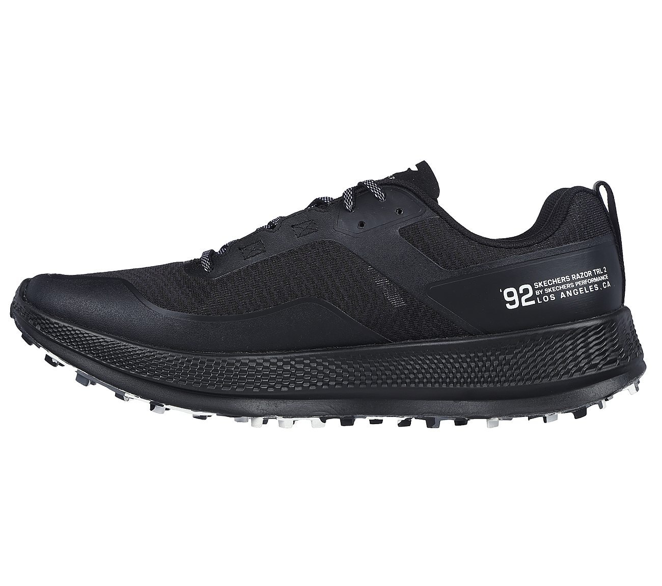 GO RUN RAZOR TRL - 2, BBLACK Footwear Left View