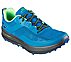 GO RUN RAZOR TRL - 2, BLUE/GREEN Footwear Right View