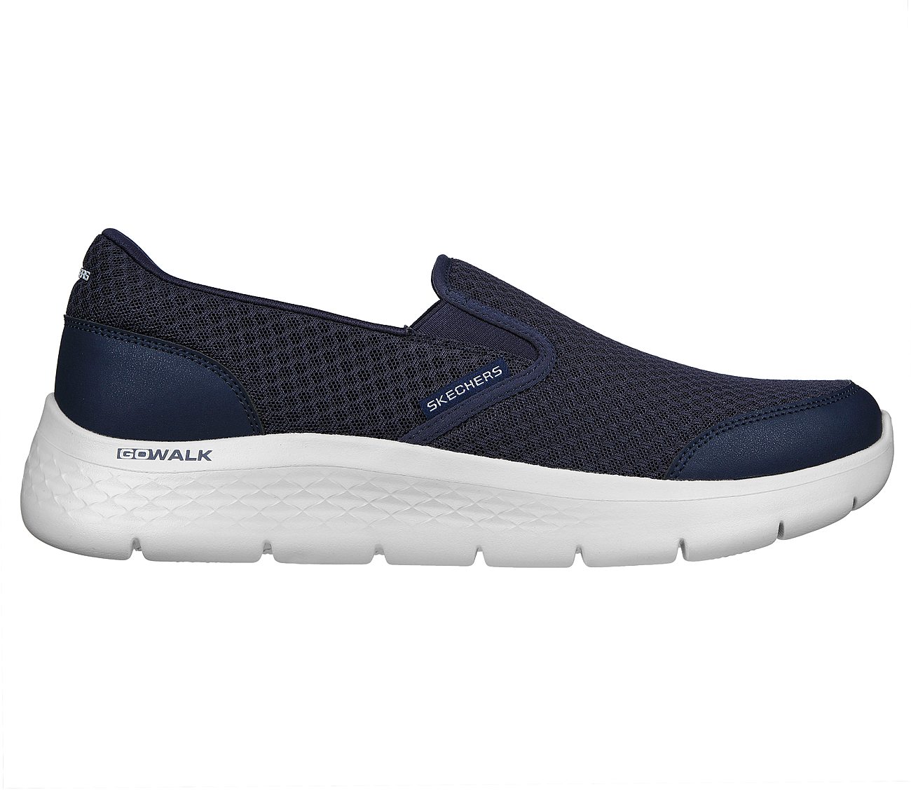 GO WALK FLEX - REQUEST, NAVY/GREY Footwear Right View