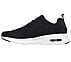 SKECH-AIR COURT, BLACK/WHITE Footwear Left View