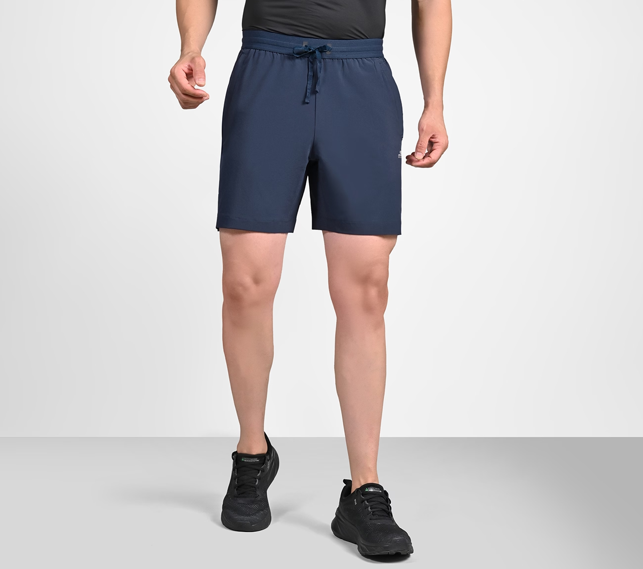 SKECHERS PERFORMANCE SHORTS, BBBBLACK Apparel Lateral View