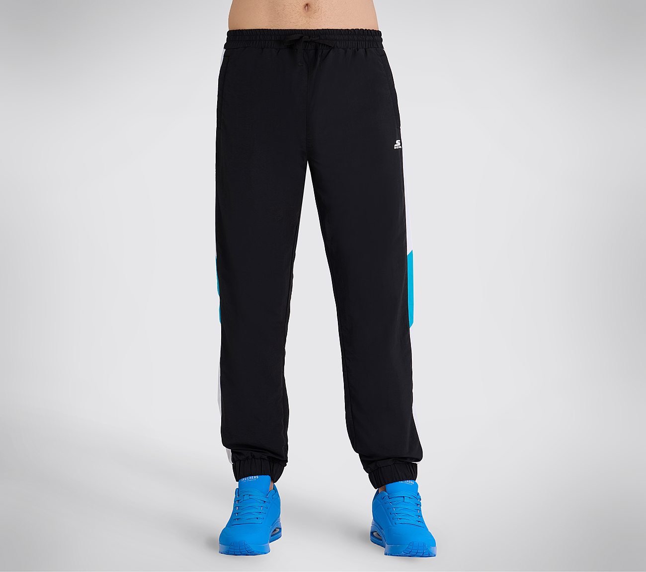SKECHERS CUT & SEW JOGGER, WWHITE Apparel Lateral View
