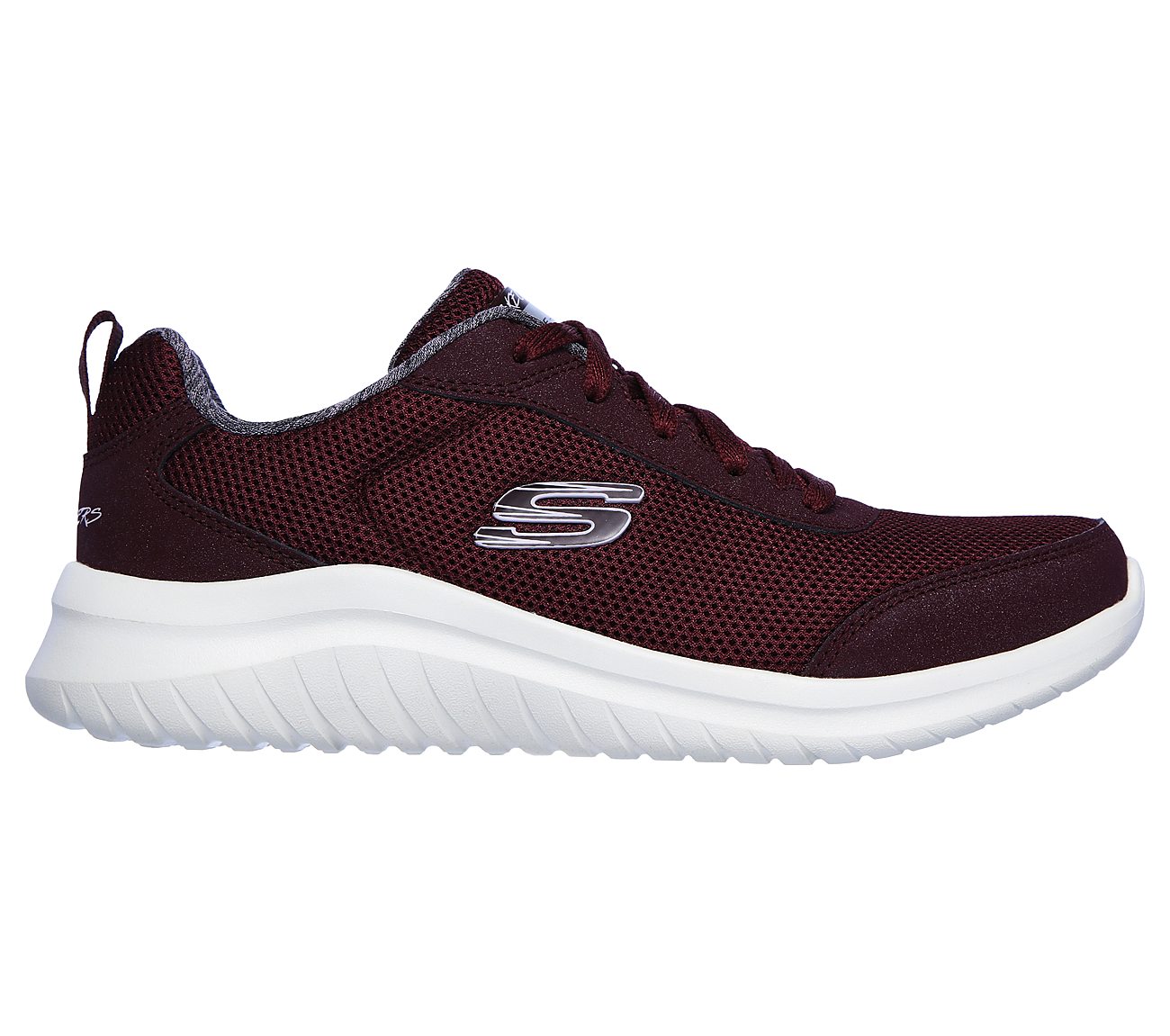 ULTRA FLEX 2.0-SPARKLING JOY, BBURGUNDY Footwear Right View