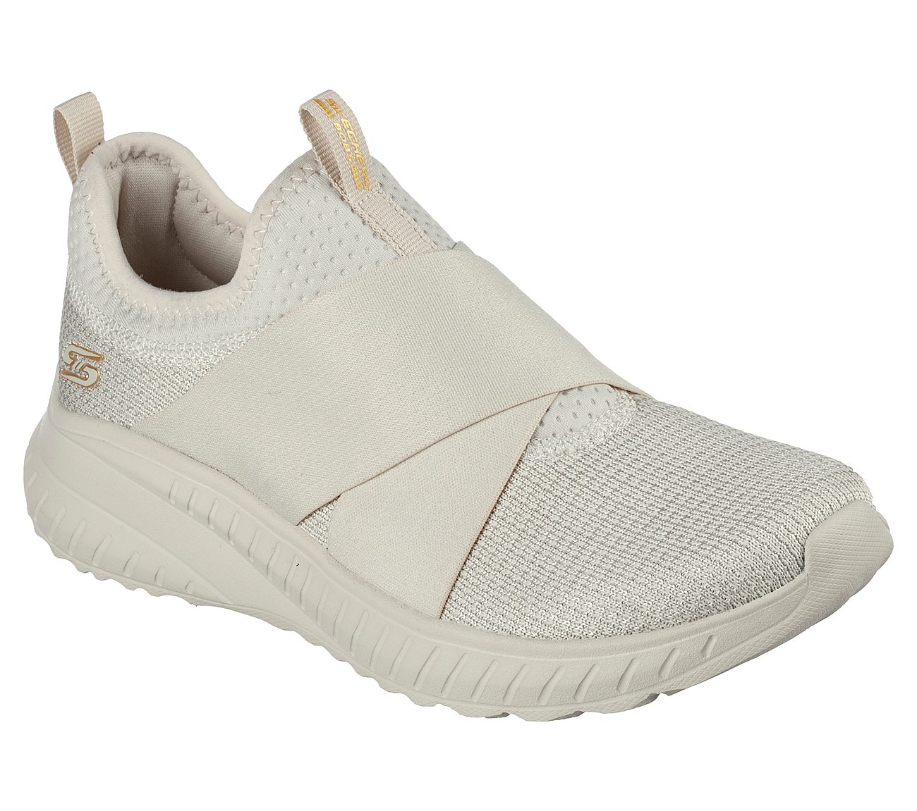 BOBS SQUAD CHAOS - 2SHINE, NATURAL Footwear Right View