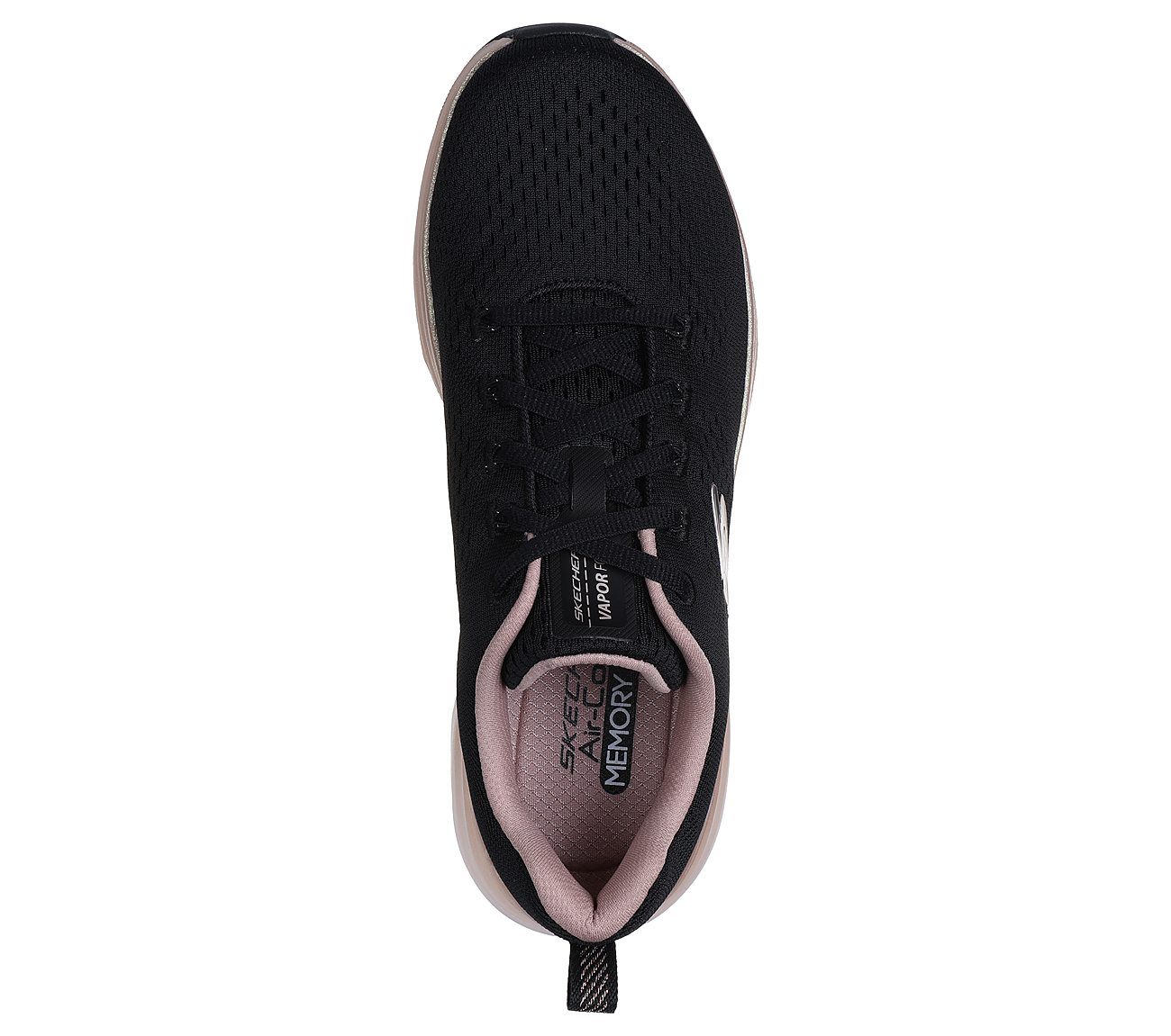 VAPOR FOAM - MIDNIGHT GLIMMER, BLACK Footwear Top View