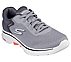 GO WALK 7 - THE CONSTRUCT, GREY/ORANGE Footwear Top View