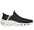 SKECHERS SLIP-INS: GLIDE-STEP SWIFT - PROSE, BLACK Footwear Lateral View