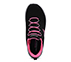 DYNAMIGHT, BLACK/HOT PINK Footwear Top View