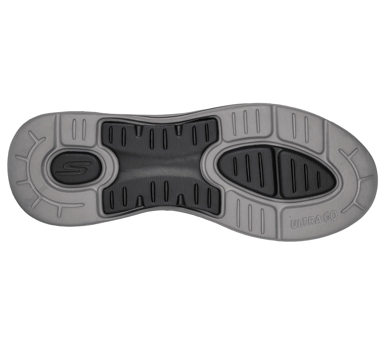 GO WALK ARCH FIT - ORION, BBBBLACK Footwear Bottom View