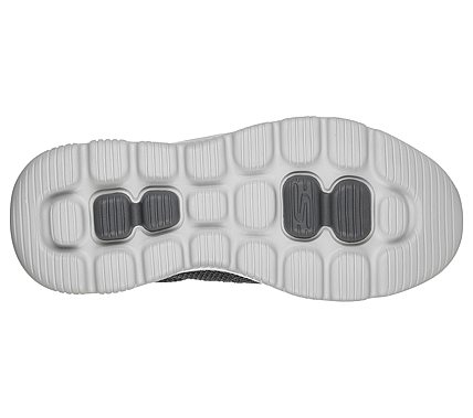 GO WALK EVOLUTION ULTRA-IMPEC, CCHARCOAL Footwear Bottom View