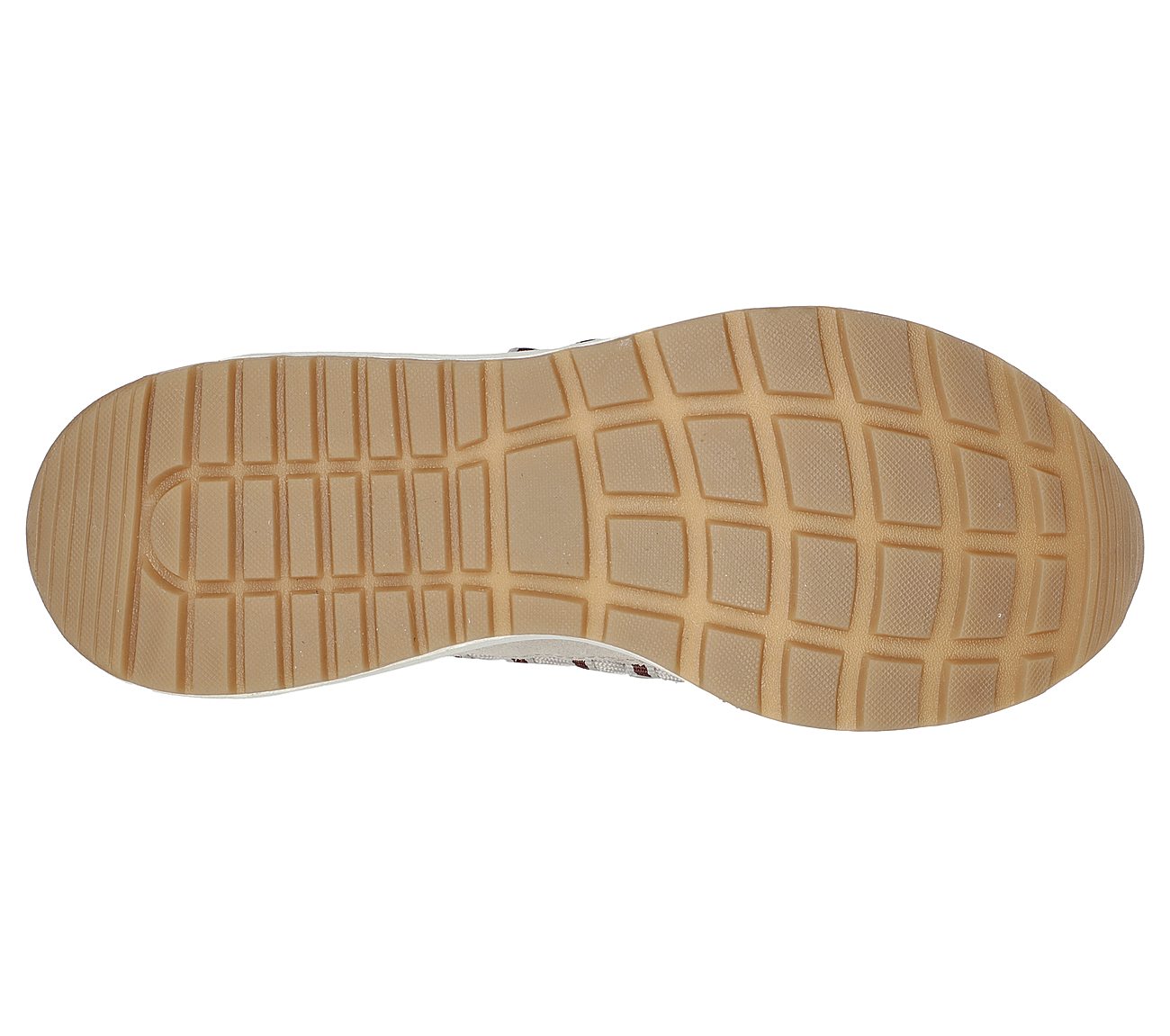 BOBS SPARROW 2.0-SONIC LUV, OFF WHITE Footwear Bottom View