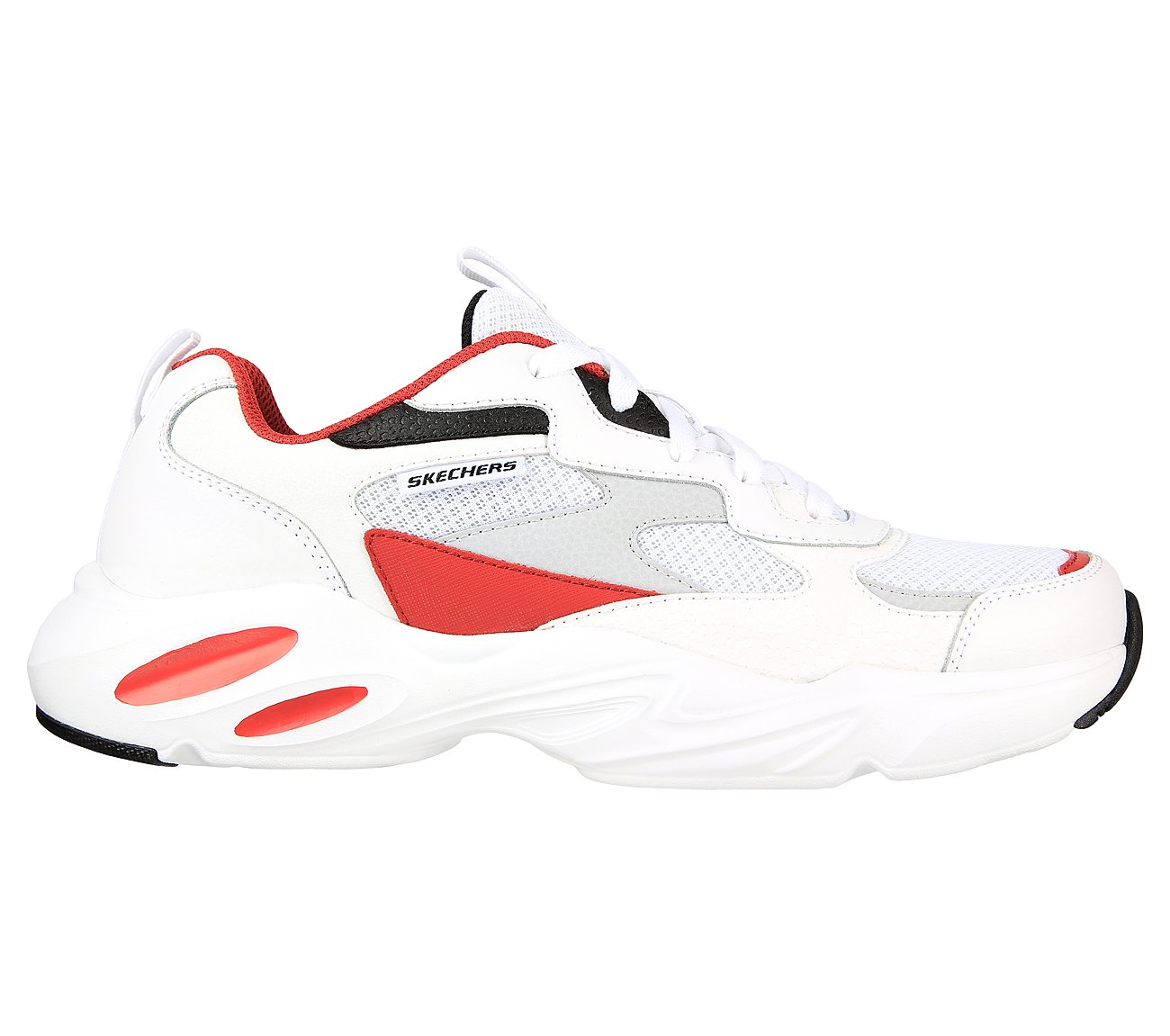 STAMINA AIRY - MOREMI, WHITE/RED Footwear Right View