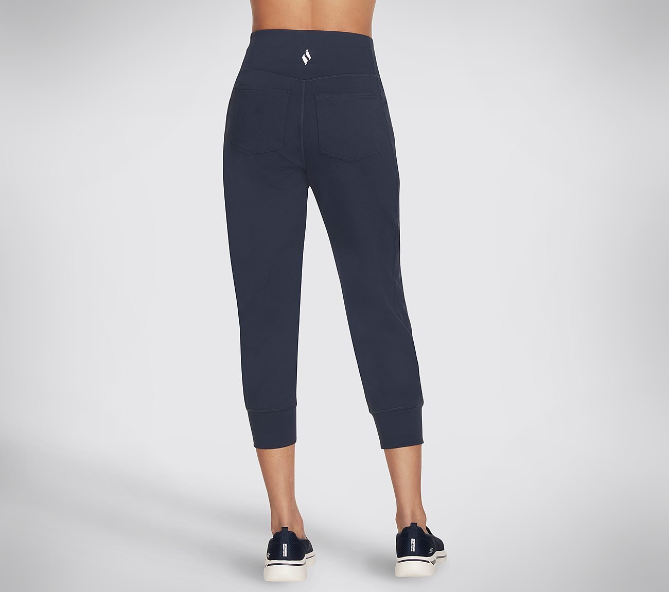 GOWALK EVOJOGGER CAPRI PANT, NNNAVY Apparels Top View