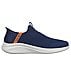 Skechers Slip-ins: Ultra Flex 3.0 - Viewpoint, NVY/ORNG Footwear Lateral View